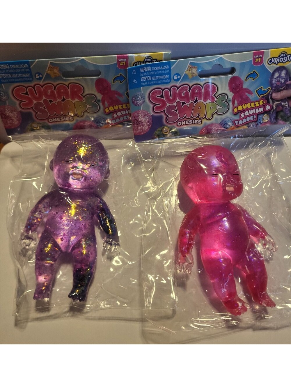 ORB Sugar Swap Pink & Purple Squishy Set Large
